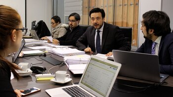 El fiscal Emiliano Arias, quien