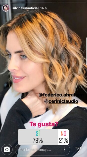 La encuesta de la modelo