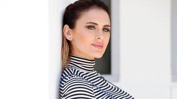 La modelo pasó por la