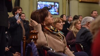 Cristina Kirchner, el miércoles pasado