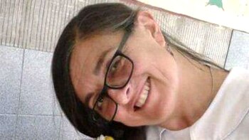 La docente muerta tras la