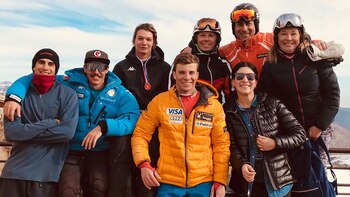 Tiziano Gravier junto a la