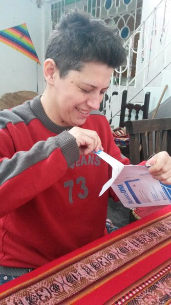 En 2015, cuando recibió su