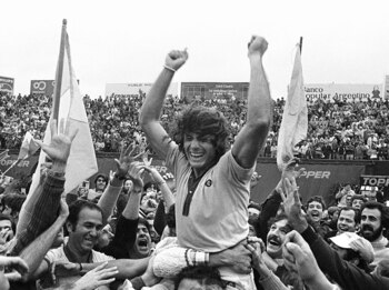 En 1977 Vilas fue invencible: