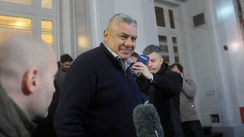 Claudio Tapia, presidente de la