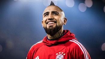 El mediocampista Arturo Vidal fue