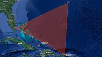 Ubicación aproximada del Triángulo de