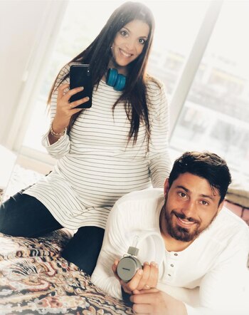 Belu Lucius y Javier Ortega Desio. (Foto: Instagram)