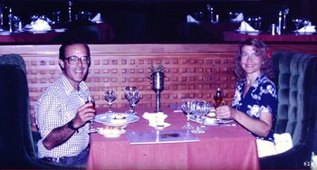 La pareja visitó más de