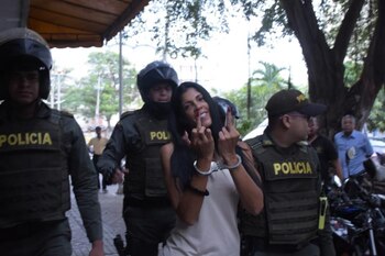 El desafiante gesto de “La