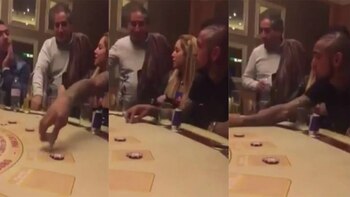 Arturo Vidal en el Casino