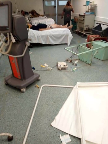 Los profesionales realizaron la denuncia policial en una comisaría cercana