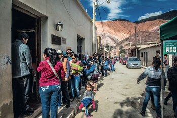 La gente en Jujuy espera