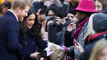 Meghan Markle es muy cariñosa