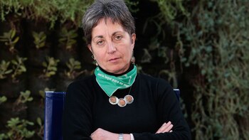 Virginia Arias es directora en una escuela y tiene 4 hijos (Christian Bochichio)