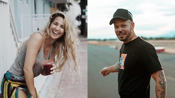 Soledad Fandiño y René Pérez.