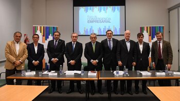 Los dirigentes del Foro de