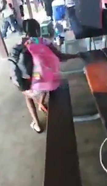 Todos salieron corriendo cuando el