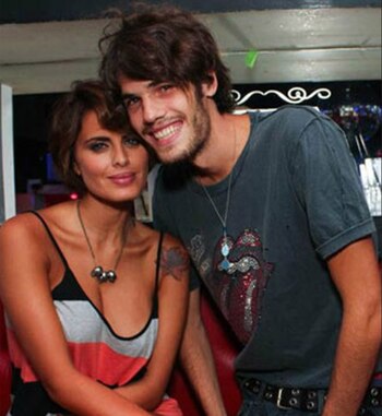 Silvina con Manuel Desrets