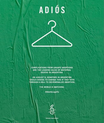 La contratapa publicada por el