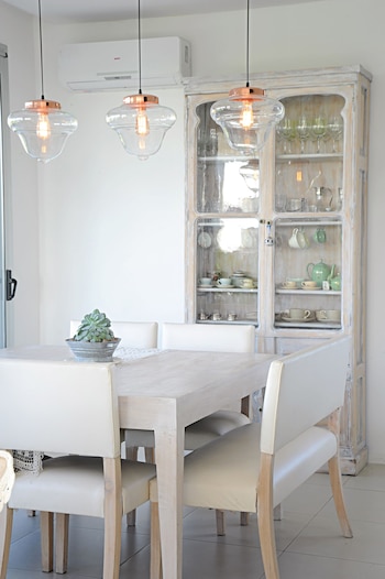 Las lámparas son una réplica