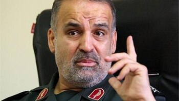 Nasser Shabani, comandante de la Guardia Revolucionaria de Irán