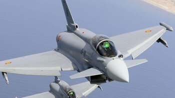 Avión eurofighter español