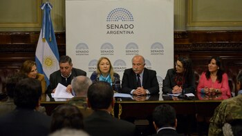 Siete senadores nacionales recibieron un