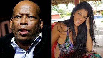 Faustino Asprilla y Liliana Campos, alias La Madame.