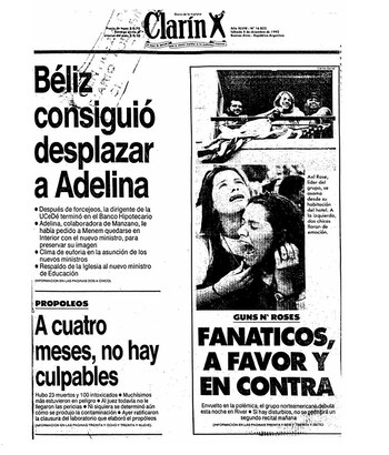 La polémica por los show de la banda de Axl Rose en el estadio de River