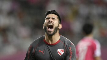 Silvio Romero anotó el único tanto ante el Cerezo Osaka en Japón (@Independiente)