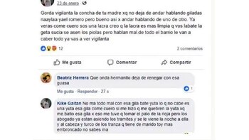 El mensaje de Facebook
