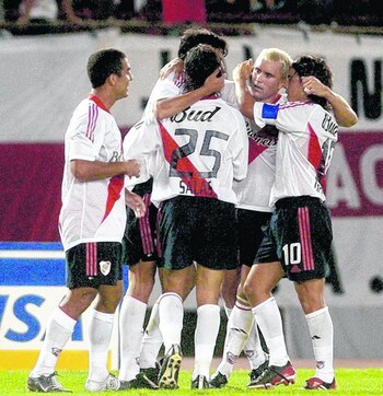 Gallardo y Coudet jugaron en