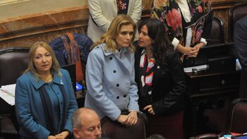 La senadora Silvia Elías de Pérez