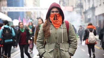 El pedido comenzó en las redes sociales y llegó con fuerza a las calles después de la media sanción en Diputados (Manuel Cortina)