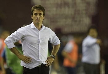 Guillermo Barros Schelotto dirigió a Lanús entre 2012 y 2015