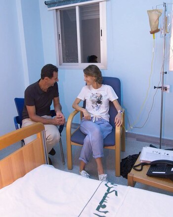 La foto difundida por el Gobierno en su cuenta de Twitter