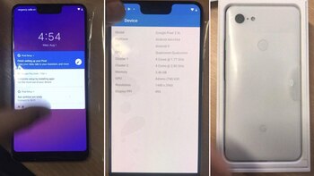 Según se puede ver en las imágenes, tendría un “notch” o muesca en la parte superior, como el iPhone X