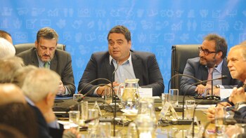 Jorge Triaca, ministro de Trabajo