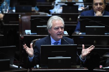 El presidente provisional del Senado,