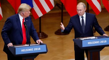 Donald Trump y Vladimir Putin,