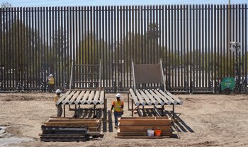 La nueva barrera tiene nueve