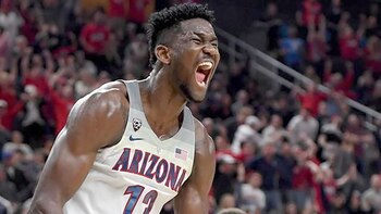 Deandre Ayton, el joven de 20 años de los Phoenix Suns de la NBA