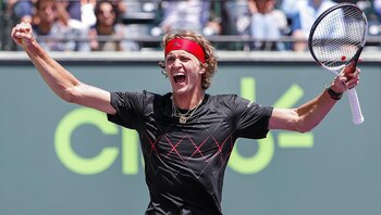 Alexander Zverev es el tenista más chico dentro del top 10 con 21 años