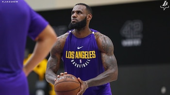 La foto de LeBron James