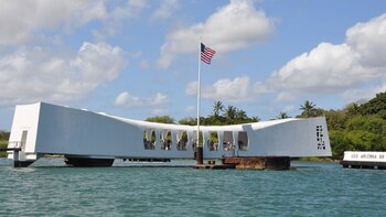 El monumento en el lugar