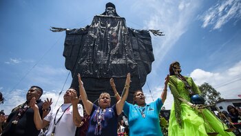 El culto a Santa Muerte,
