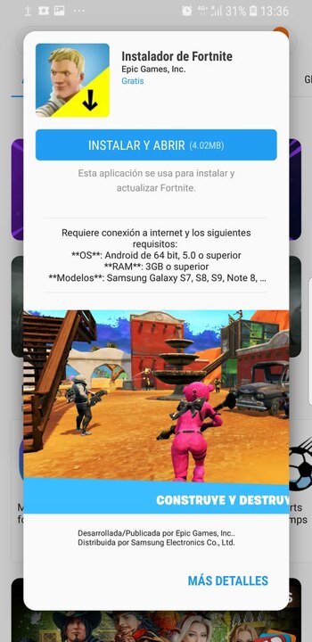 Fortnite ya está disponible para