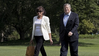 Los padres de Melania Trump