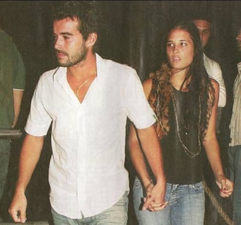 Nicolás y Florencia estuvieron de